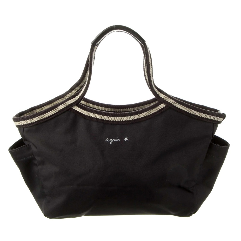 Agnes B. Black Tote Bag